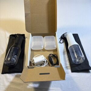 Philips Sonicare Cordless Power Flosser Dual Pack HX3690W Water Flosser- READ